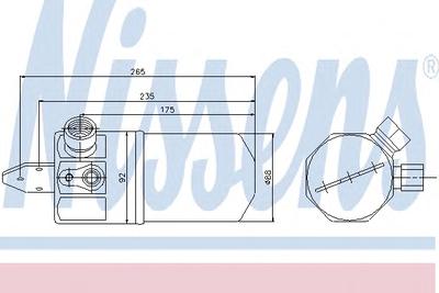 Осушитель, кондиционер NISSENS 95318