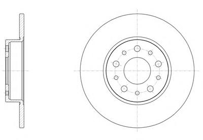 Тормозной диск ROADHOUSE 6150000