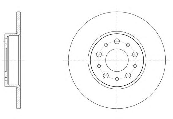 Тормозной диск ROADHOUSE