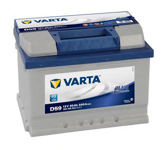Стартерная аккумуляторная батарея VARTA 560409054