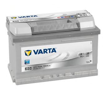 Стартерная аккумуляторная батарея VARTA 574402075