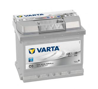 Стартерная аккумуляторная батарея VARTA 552401052