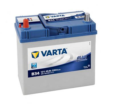 Стартерная аккумуляторная батарея VARTA