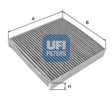 Фильтр, воздух во внутренном пространстве UFI 54.146.00