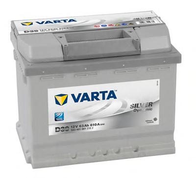 Стартерная аккумуляторная батарея VARTA