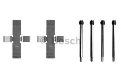Комплектующие, колодки дискового тормоза BOSCH 1 987 474 128