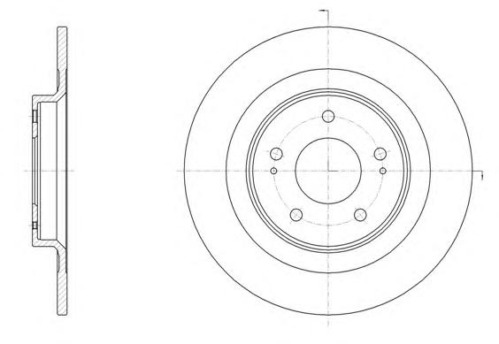 Тормозной диск ROADHOUSE