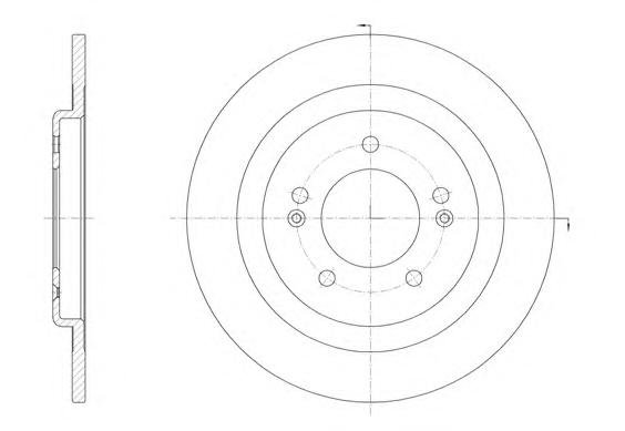 Тормозной диск ROADHOUSE