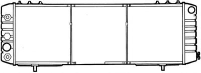 Радиатор, охлаждение двигателя NRF 50391
