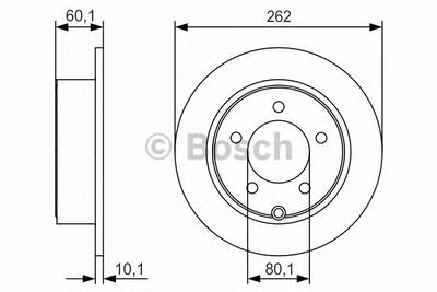 Тормозной диск BOSCH 0 986 479 R05