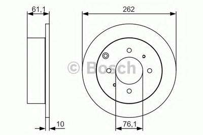 Тормозной диск BOSCH 0 986 479 S68