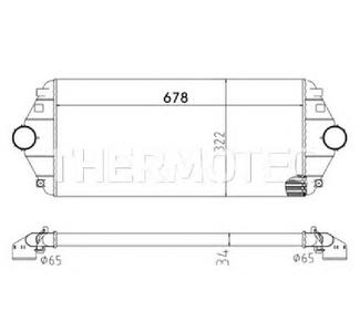 Интеркулер THERMOTEC