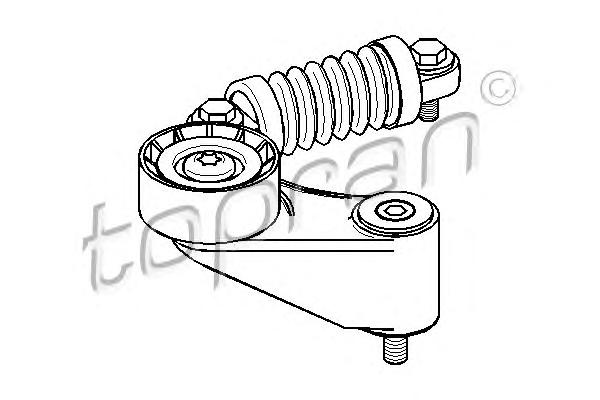 Натяжитель ремня, клиновой зубча TOPRAN