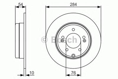 Тормозной диск BOSCH 0 986 479 A45