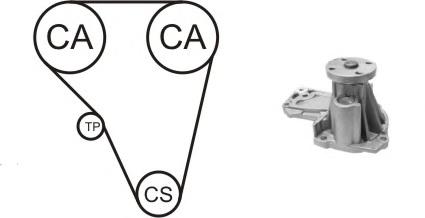 Водяной насос + комплект зубчатого ремня AIRTEX