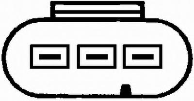 Датчик, положение распределительного вала HELLA