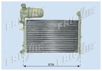 Радиатор, охлаждение двигателя FRIGAIR