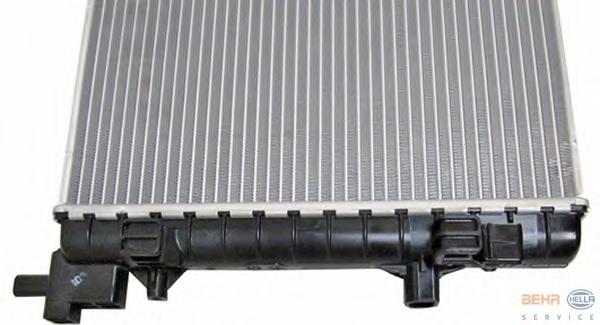 Радиатор, охлаждение двигателя HELLA