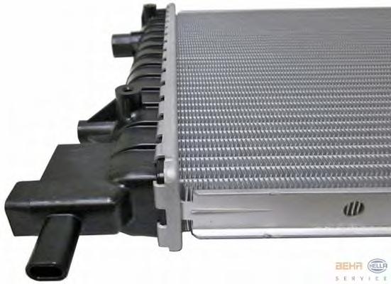 Радиатор, охлаждение двигателя HELLA