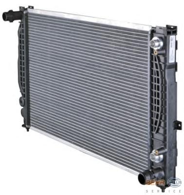Радиатор, охлаждение двигателя HELLA