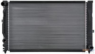 Радиатор, охлаждение двигателя HELLA
