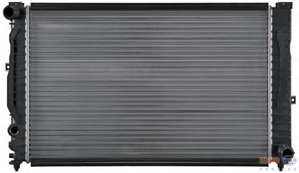 Радиатор, охлаждение двигателя HELLA