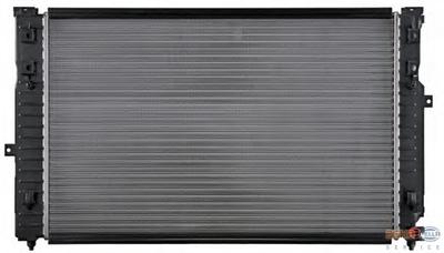 Радиатор, охлаждение двигателя HELLA