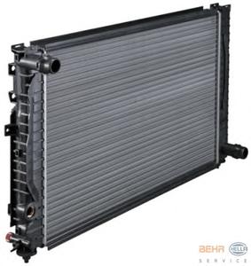 Радиатор, охлаждение двигателя HELLA