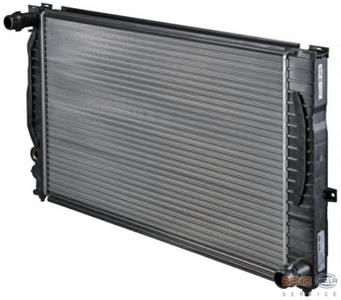 Радиатор, охлаждение двигателя HELLA
