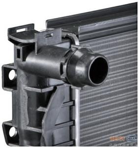 Радиатор, охлаждение двигателя HELLA