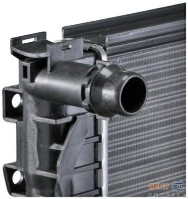 Радиатор, охлаждение двигателя HELLA