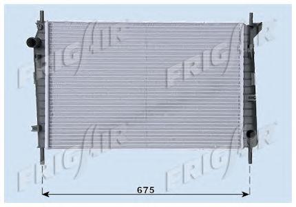 Радиатор, охлаждение двигателя FRIGAIR