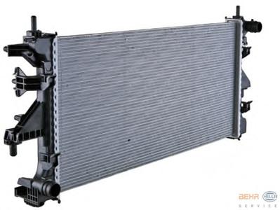Радиатор, охлаждение двигателя HELLA