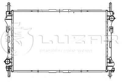 Радиатор, охлаждение двигателя LUZAR LRC10BD