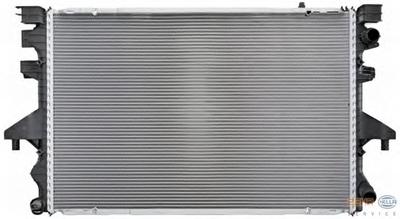 Радиатор, охлаждение двигателя HELLA
