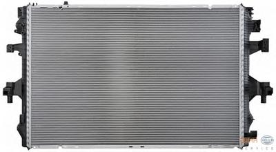 Радиатор, охлаждение двигателя HELLA