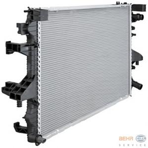 Радиатор, охлаждение двигателя HELLA