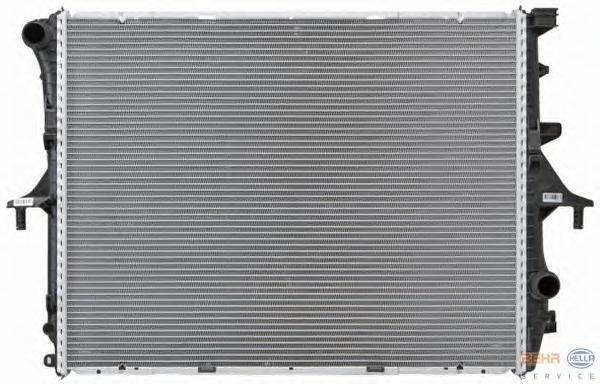 Радиатор, охлаждение двигателя HELLA