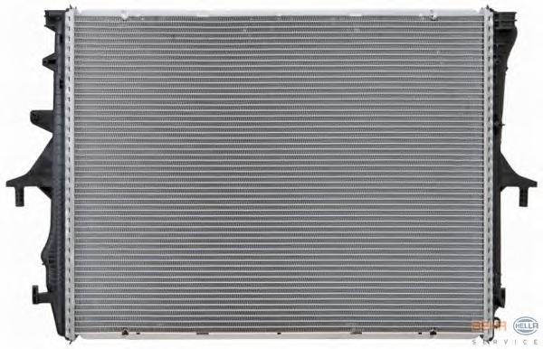 Радиатор, охлаждение двигателя HELLA