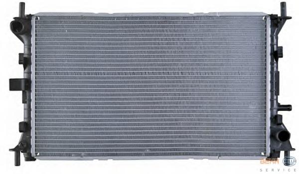 Радиатор, охлаждение двигателя HELLA