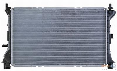 Радиатор, охлаждение двигателя HELLA
