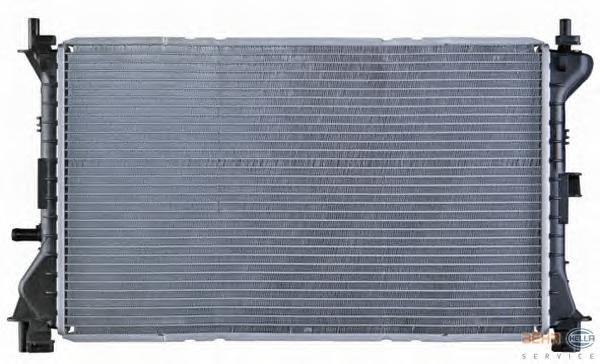 Радиатор, охлаждение двигателя HELLA