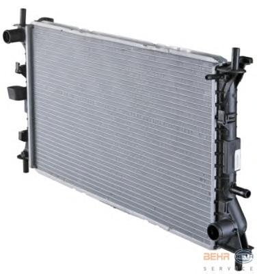 Радиатор, охлаждение двигателя HELLA