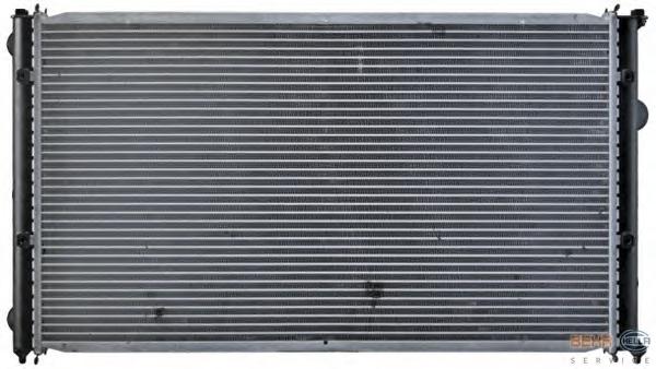 Радиатор, охлаждение двигателя HELLA