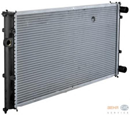 Радиатор, охлаждение двигателя HELLA