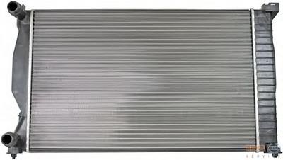 Радиатор, охлаждение двигателя HELLA
