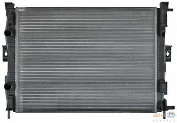 Радиатор, охлаждение двигателя HELLA
