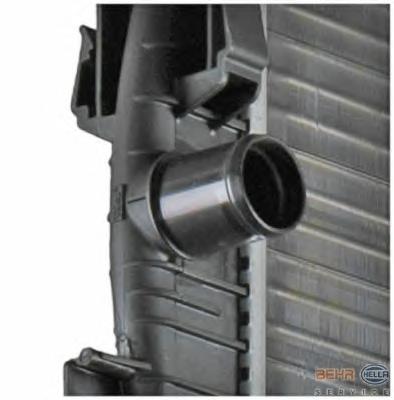 Радиатор, охлаждение двигателя HELLA