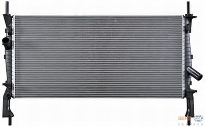 Радиатор, охлаждение двигателя HELLA