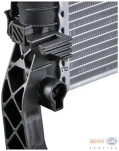 Радиатор, охлаждение двигателя HELLA